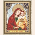Схема для вышивания бисером АРТ СОЛО "Образ Пресвятой Богородицы Боянская" 